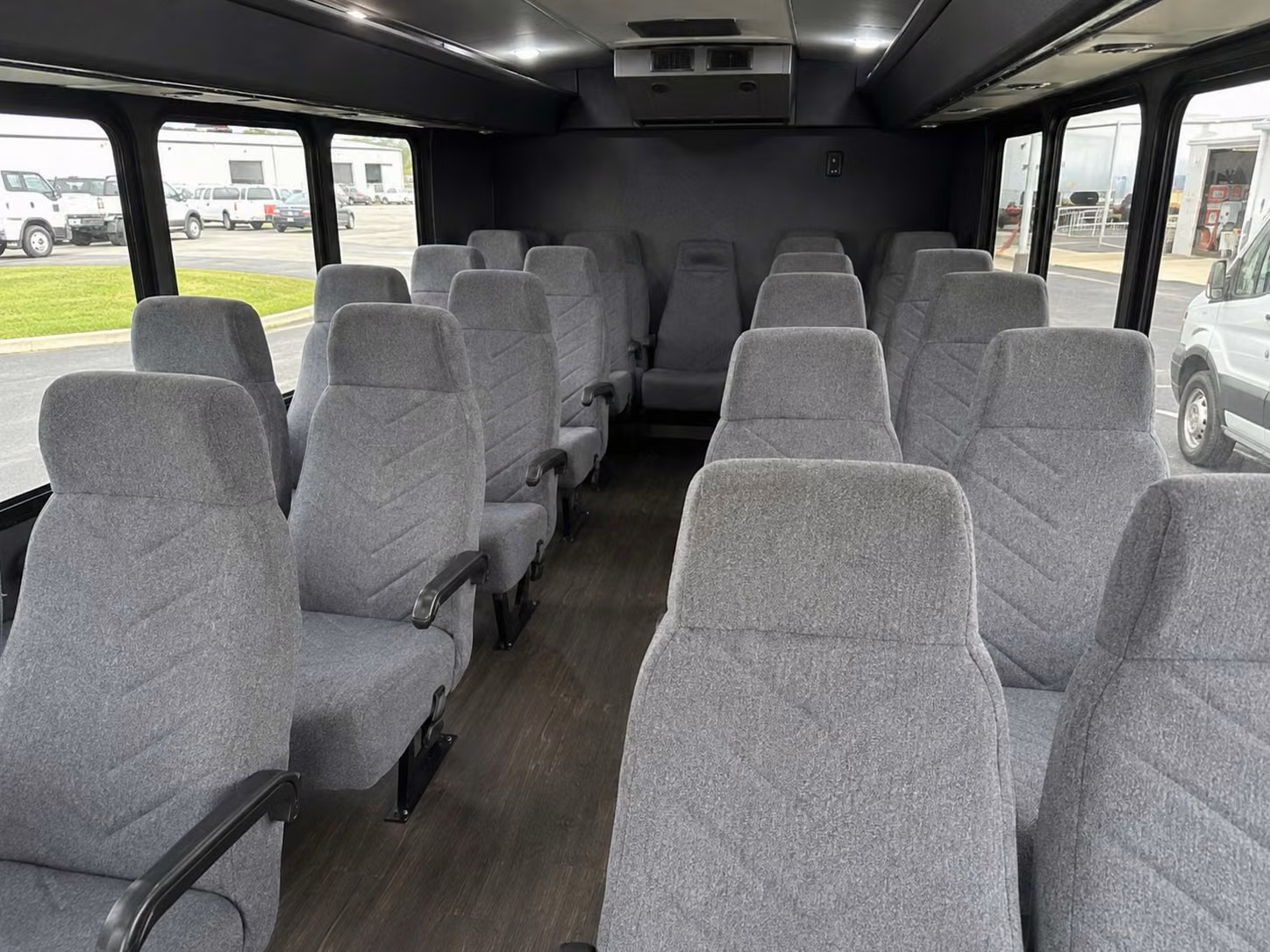 18 passenger minibus inside