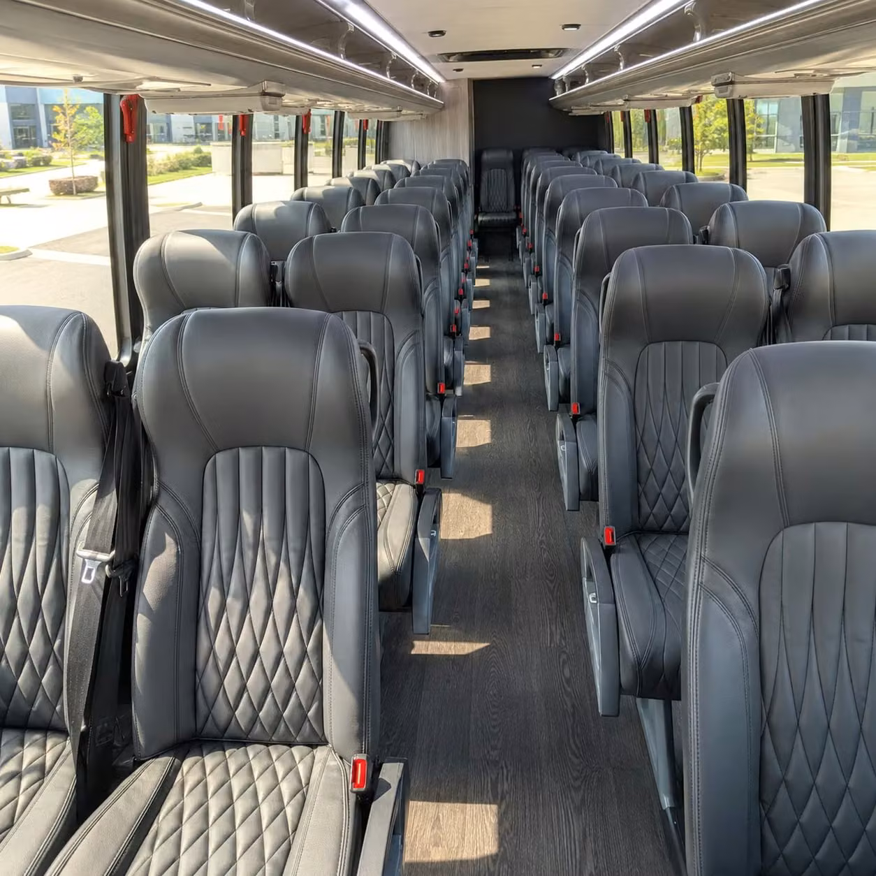 30 passenger minibus inside
