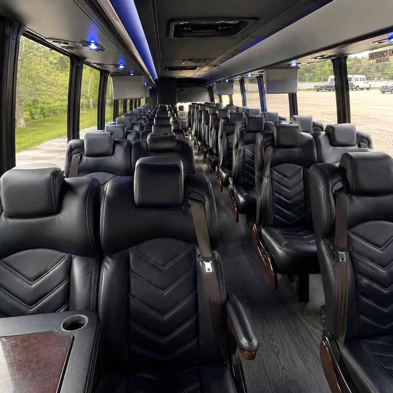 30 passenger minibus interior