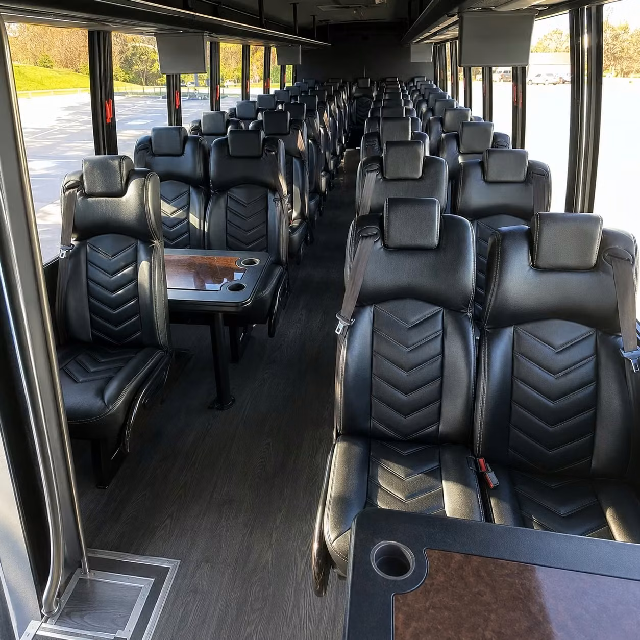 35 passenger minibus inside