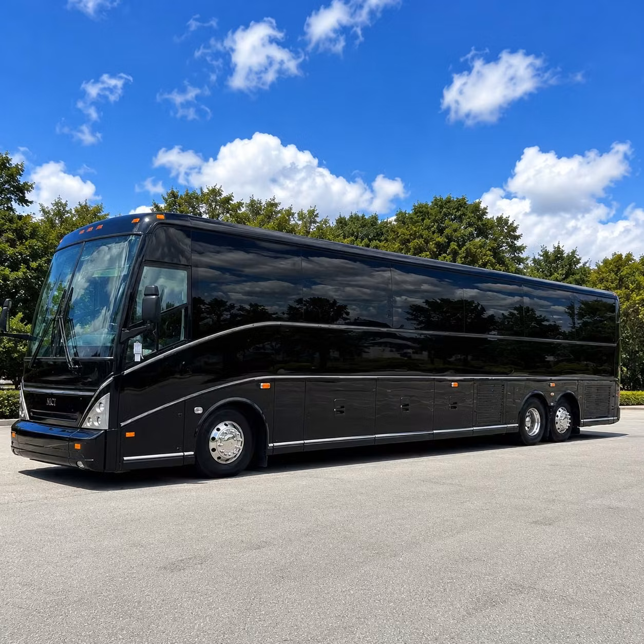 56 passenger charter bus