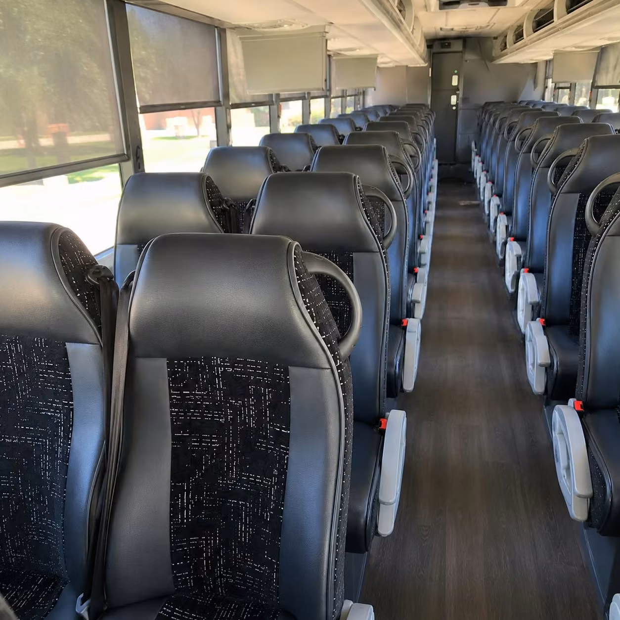 kennewick charter bus interior
