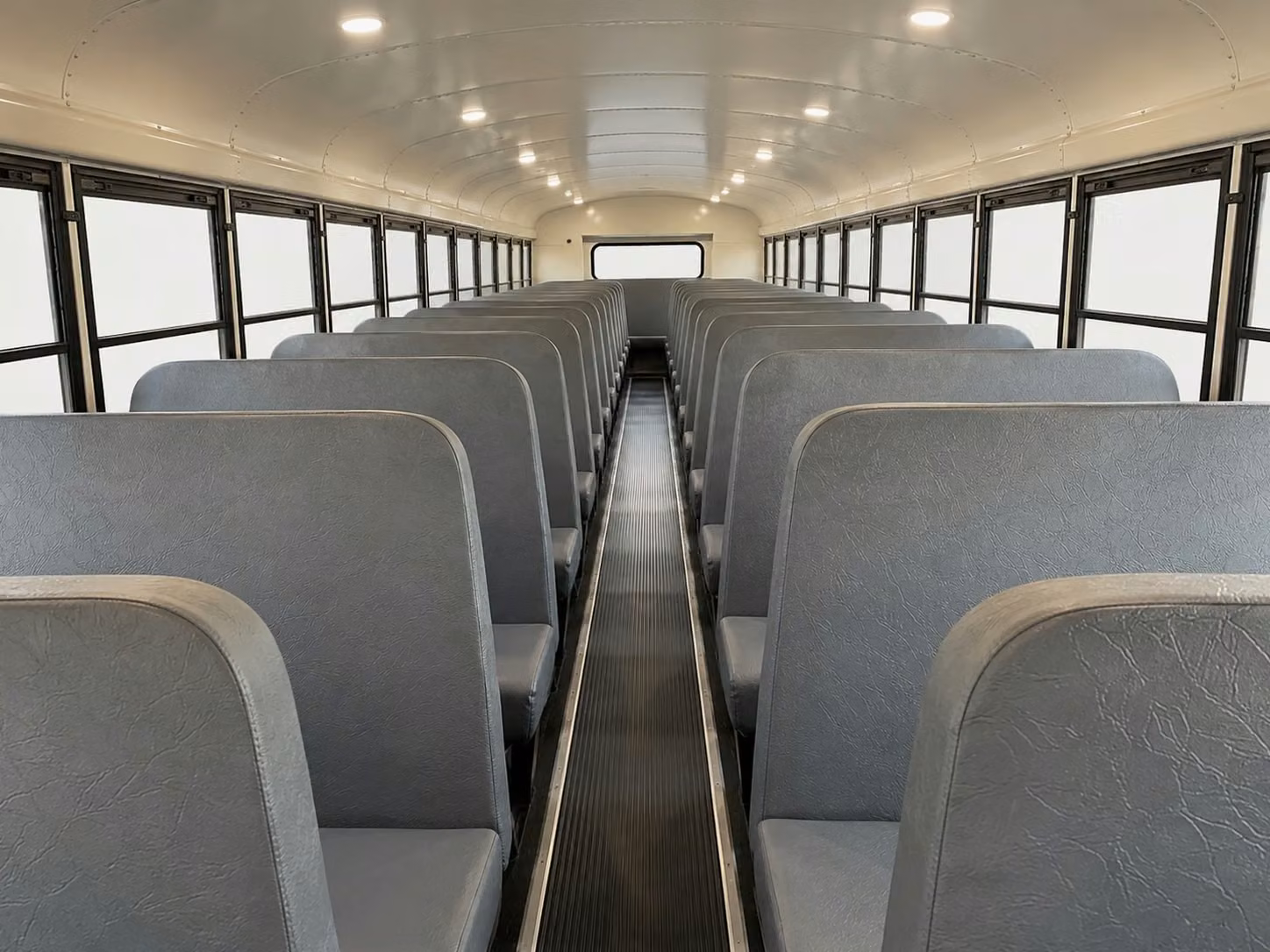school bus interior